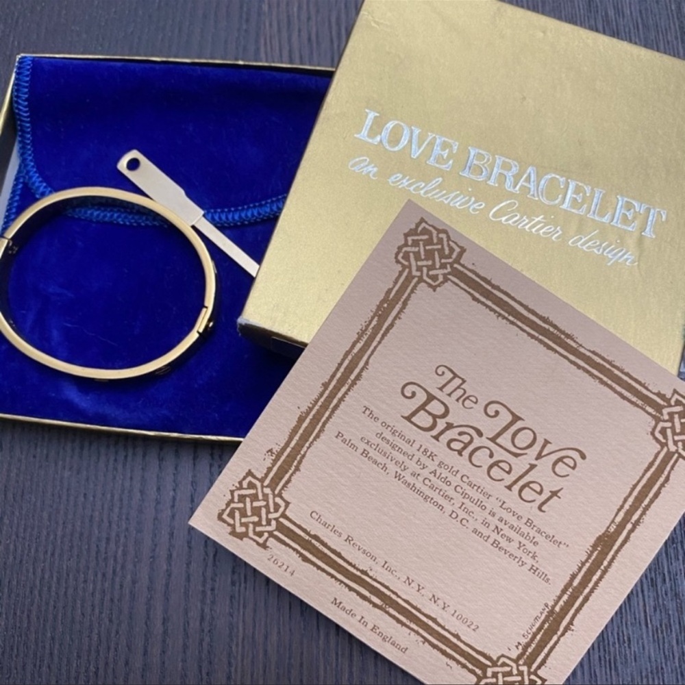 Cartier Love bracelet (Charles Revson)